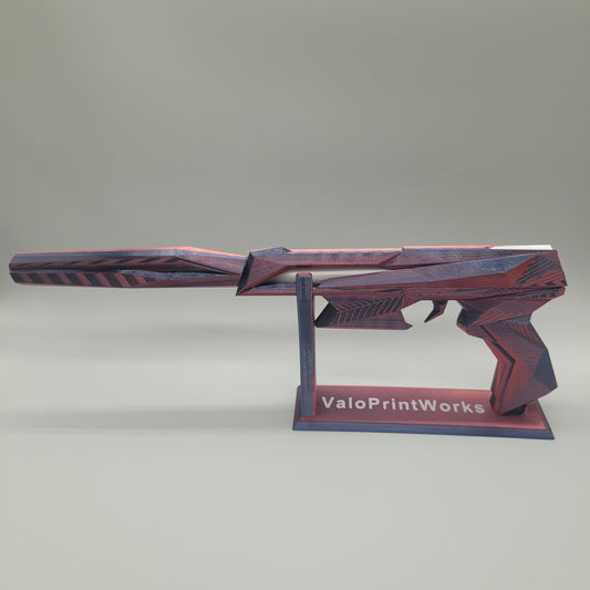 Singularity Ghost Rot Schwarz Weiß mit Ständer