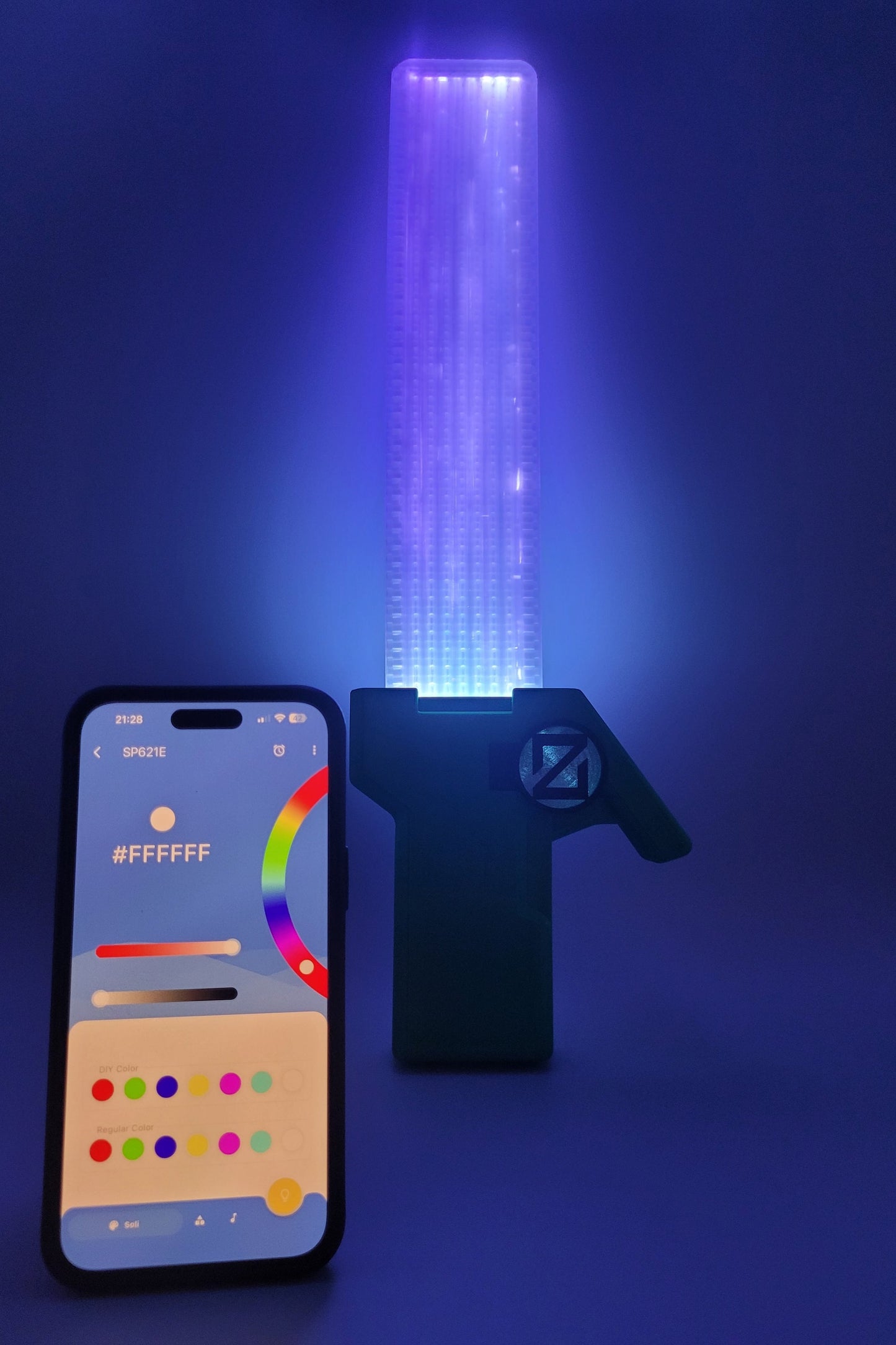 Valorant Waveform Skin in Gruen Schwarz mit Appsteuerung